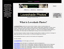 Tablet Screenshot of photos.loveshade.org
